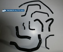 Stoney Racing Silikon-Kühlwasserschlauch-Set Schwarz 1.6l für Mazda MX-5 NB NBFL (1998–2005) – komplettes Set, B6-Motor
